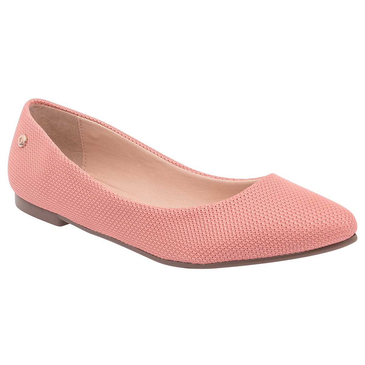 Flats clásicas Exterior Textil Color Rosa Para Mujer De Moramora