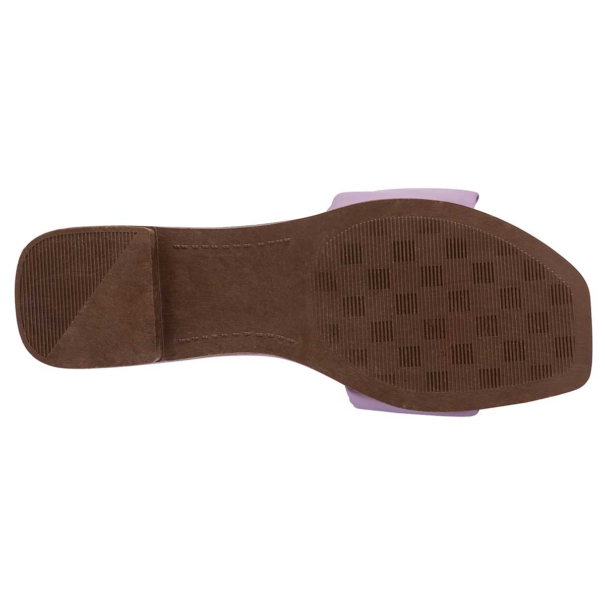 Sandalias de piso Exterior Sintético Color Lila Para Mujer De Moramora