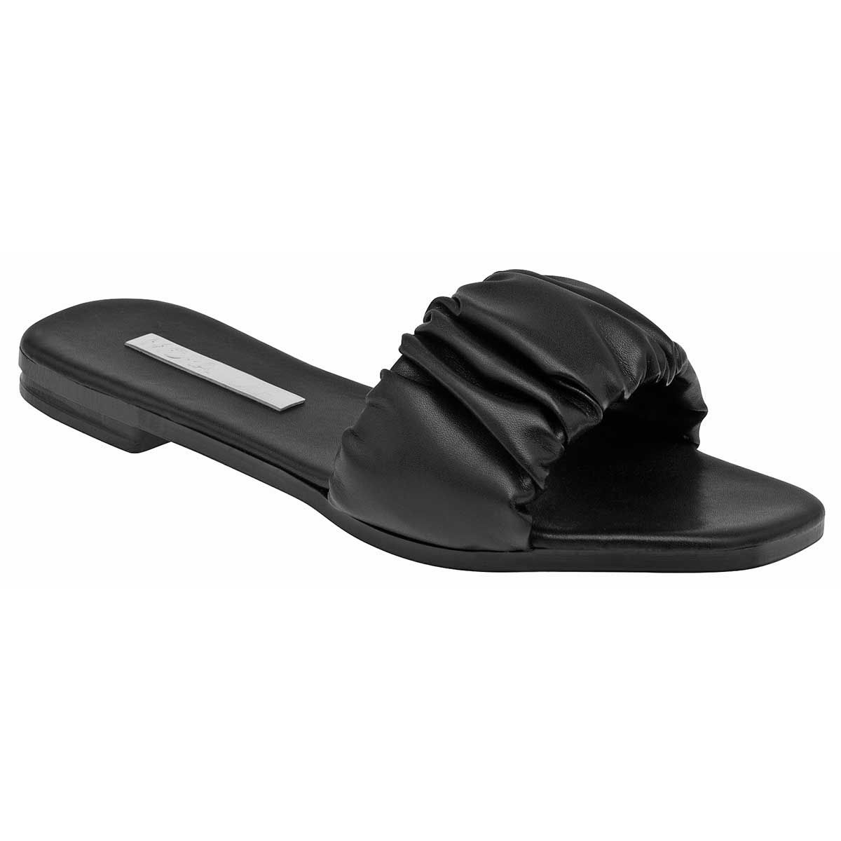 Sandalias de piso Exterior Sintético Color Negro Para Mujer De Moramora