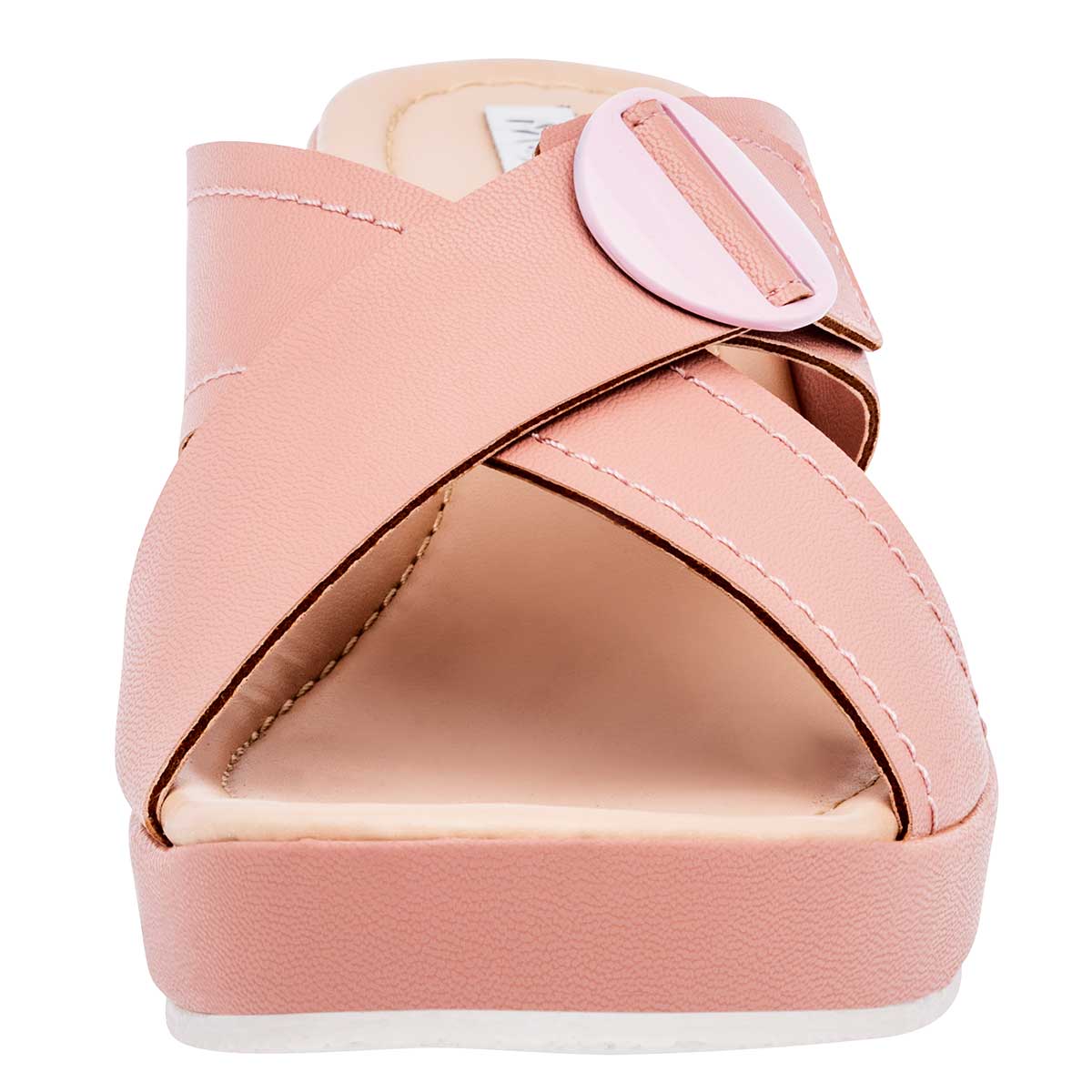 Sandalias con plataforma Exterior Sintético Color Rosa Para Mujer De Moramora