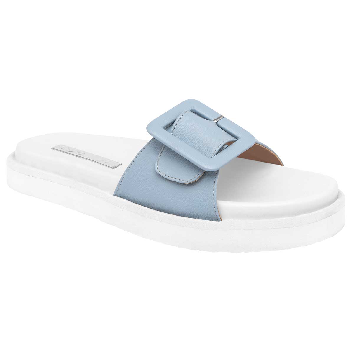 Sandalias clásicas Exterior Sintético Color Azul Para Mujer De Moramora