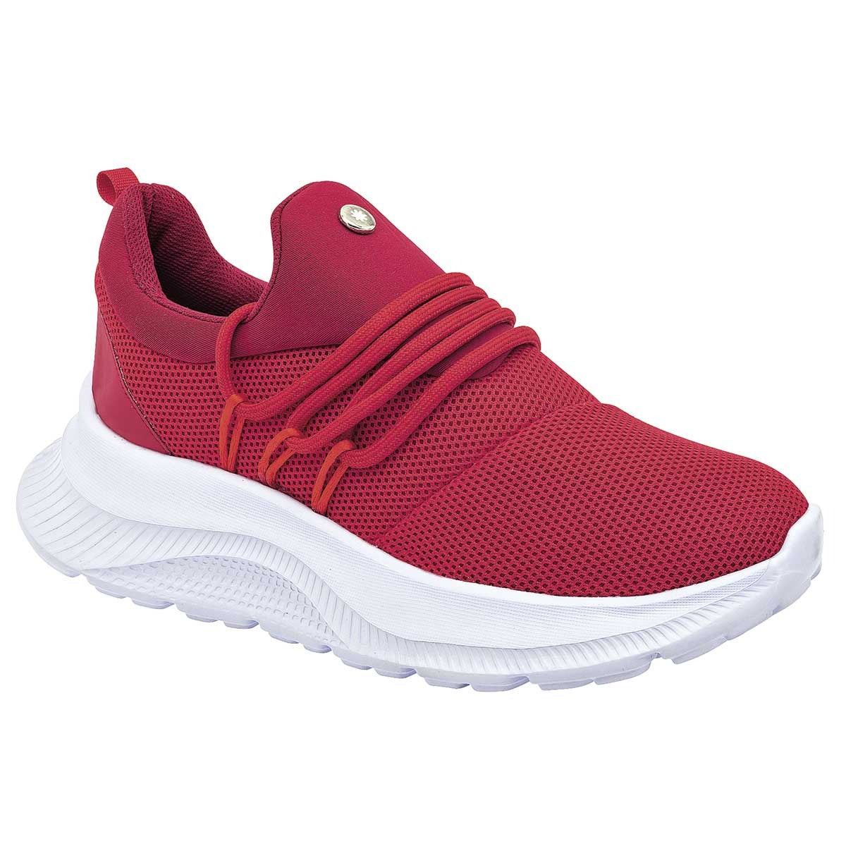 Tenis sin cordones Exterior Textil Color Rojo Para Mujer De Moramora