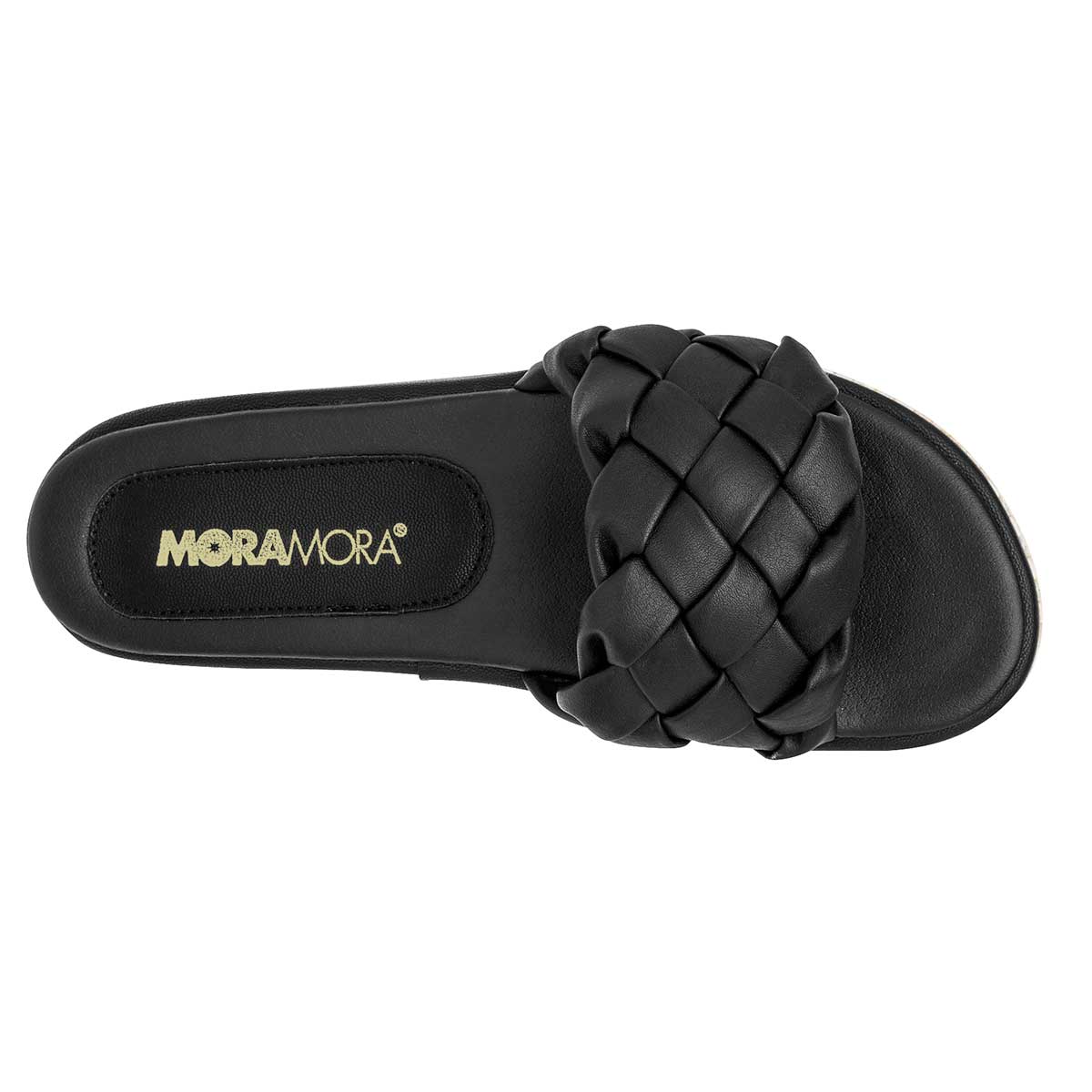 Sandalias con plataforma Exterior Sintético Color Negro Para Mujer De Moramora