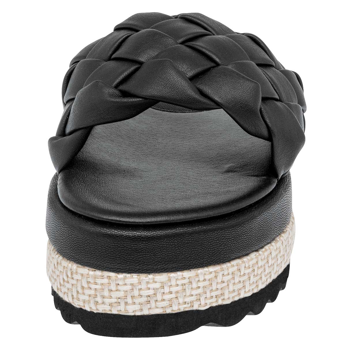 Sandalias con plataforma Exterior Sintético Color Negro Para Mujer De Moramora