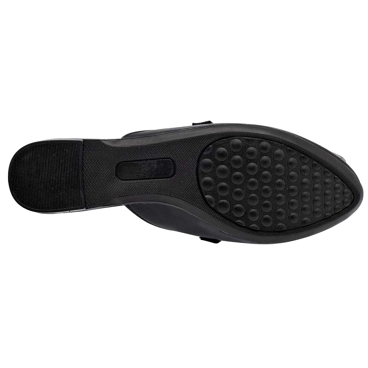 Flats puntales Exterior Textil Color Negro Para Mujer De Moramora