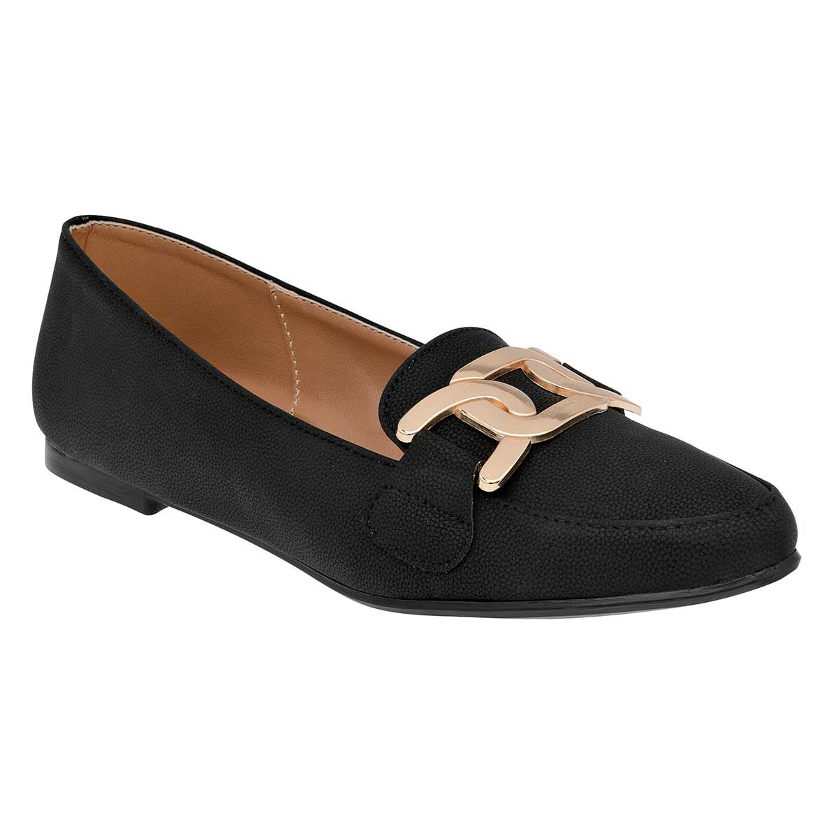 Flats puntales Exterior Piel sintética Color Negro Para Mujer De Mutante