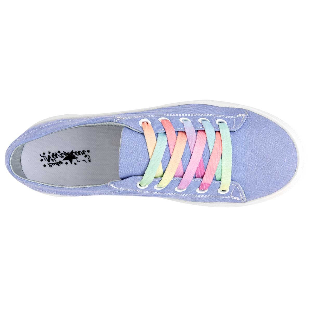 Tenis tipo deportivo Exterior Textil Color Azul Para Mujer De Nazzcar