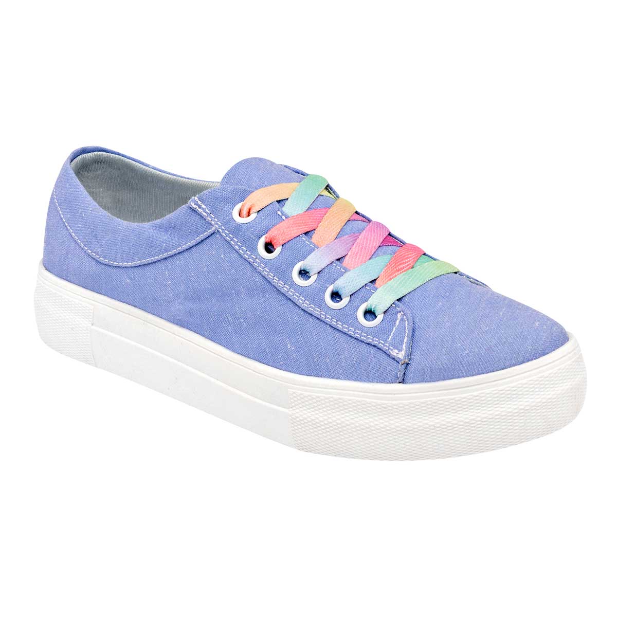 Tenis tipo deportivo Exterior Textil Color Azul Para Mujer De Nazzcar