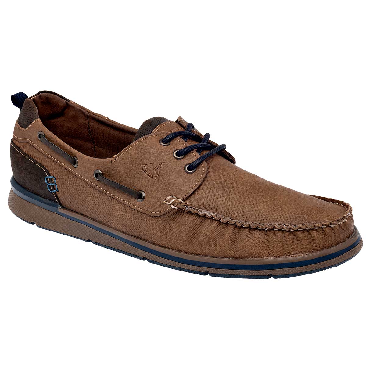 Mocasines Exterior Sintético Color Camel Con Café Para Hombre De Negro Total