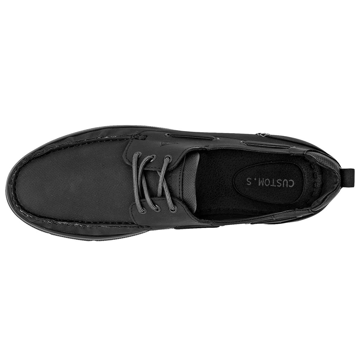 Mocasines Exterior Sintético Color Negro Para Hombre De Negro Total