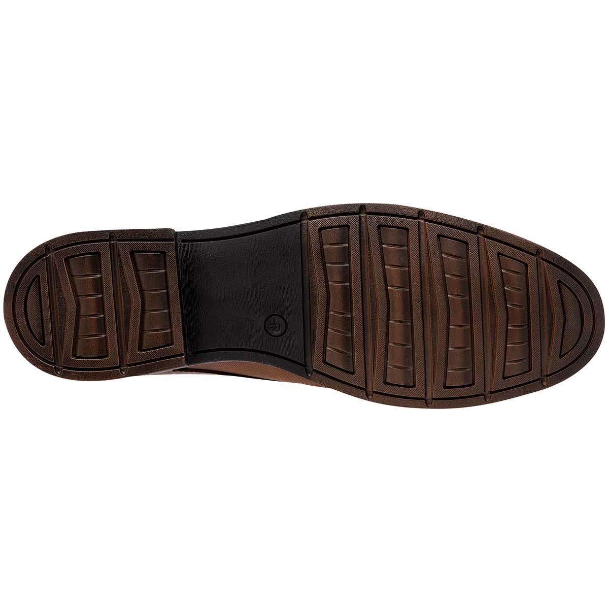 Zapatos de vestir Exterior Piel sintética Color Camel Para Hombre De Negro Total