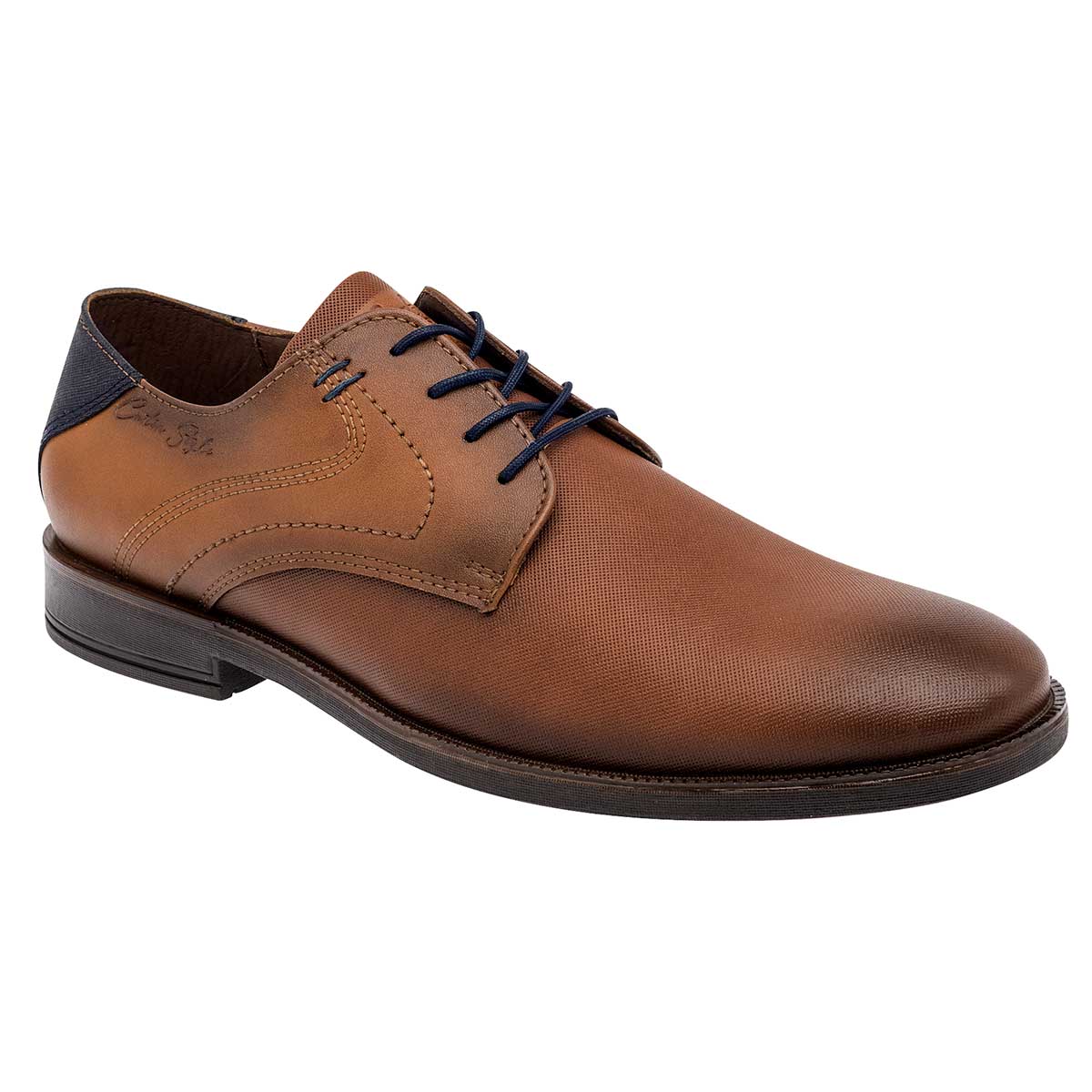 Zapatos de vestir Exterior Piel sintética Color Camel Para Hombre De Negro Total