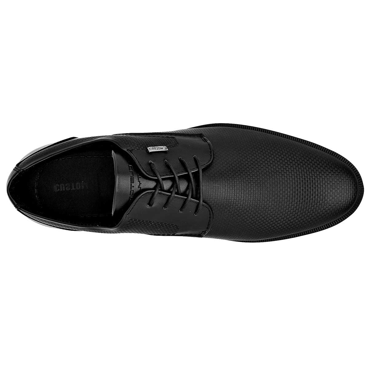 Zapatos de vestir Exterior Piel sintética Color Negro Para Hombre De Negro Total