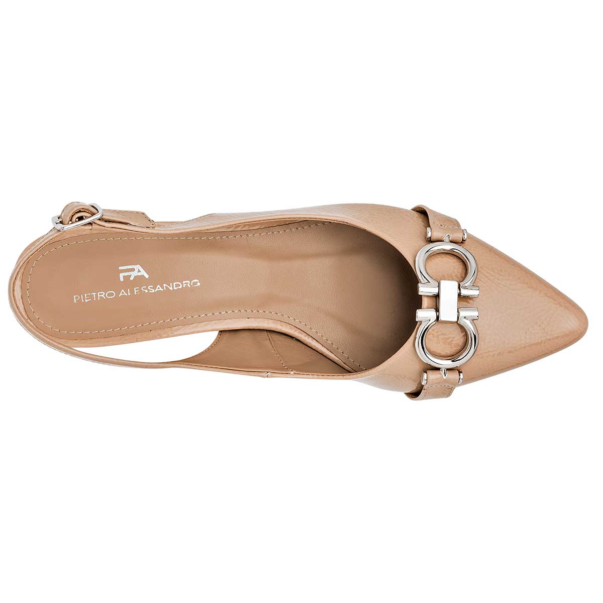 Zapatillas Exterior Piel sintética Color Beige Para Mujer De Pietro Alessandro