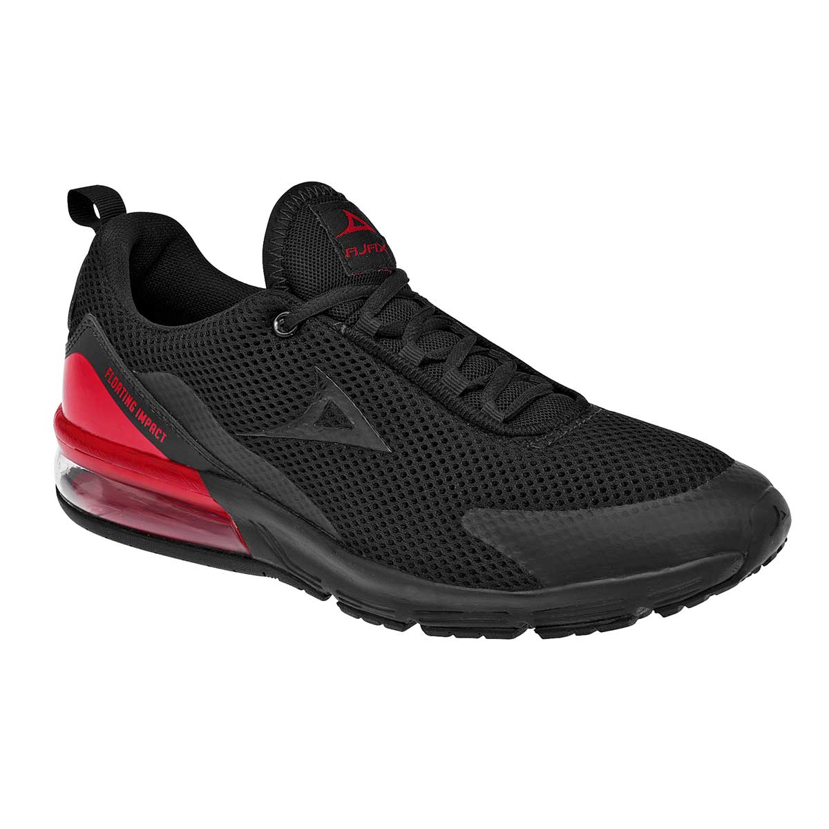 Tenis para entrenamiento Exterior Textil Color Negro Con Rojo Para Hombre De Pirma