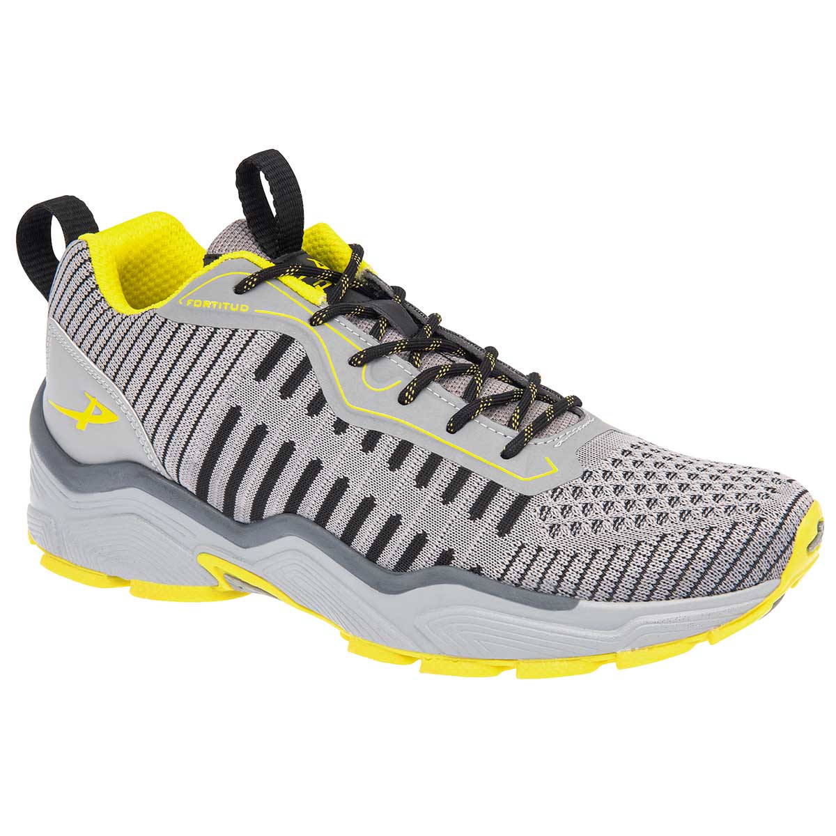 Tenis para entrenamiento Exterior Textil Color Gris Para Hombre De Pontiac