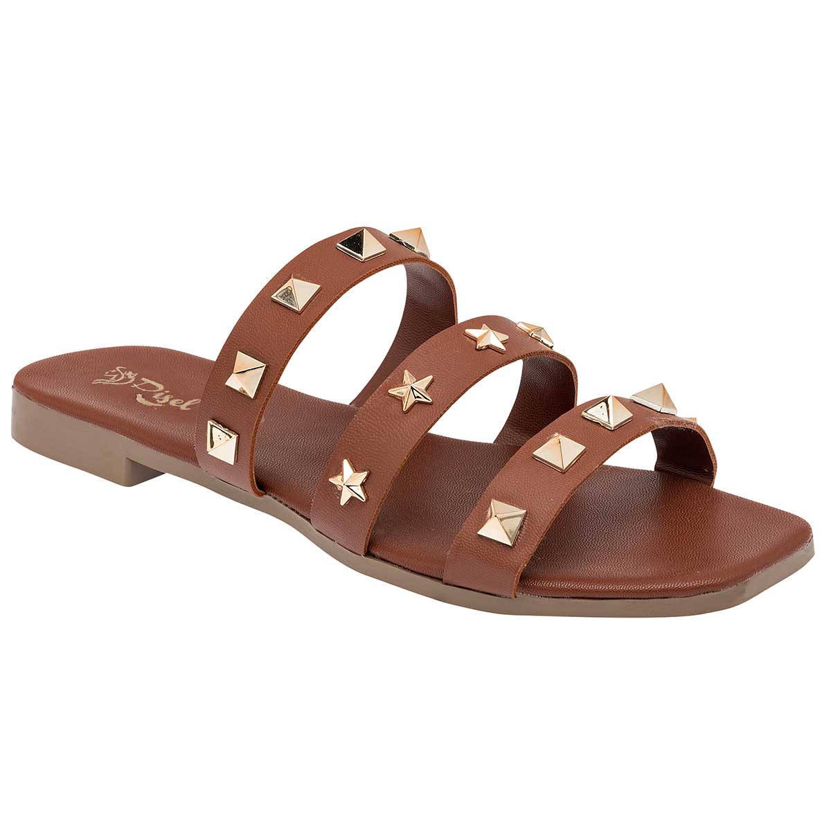 Sandalias de piso Exterior Sintético Color Café Para Mujer De RBCOLLECTION