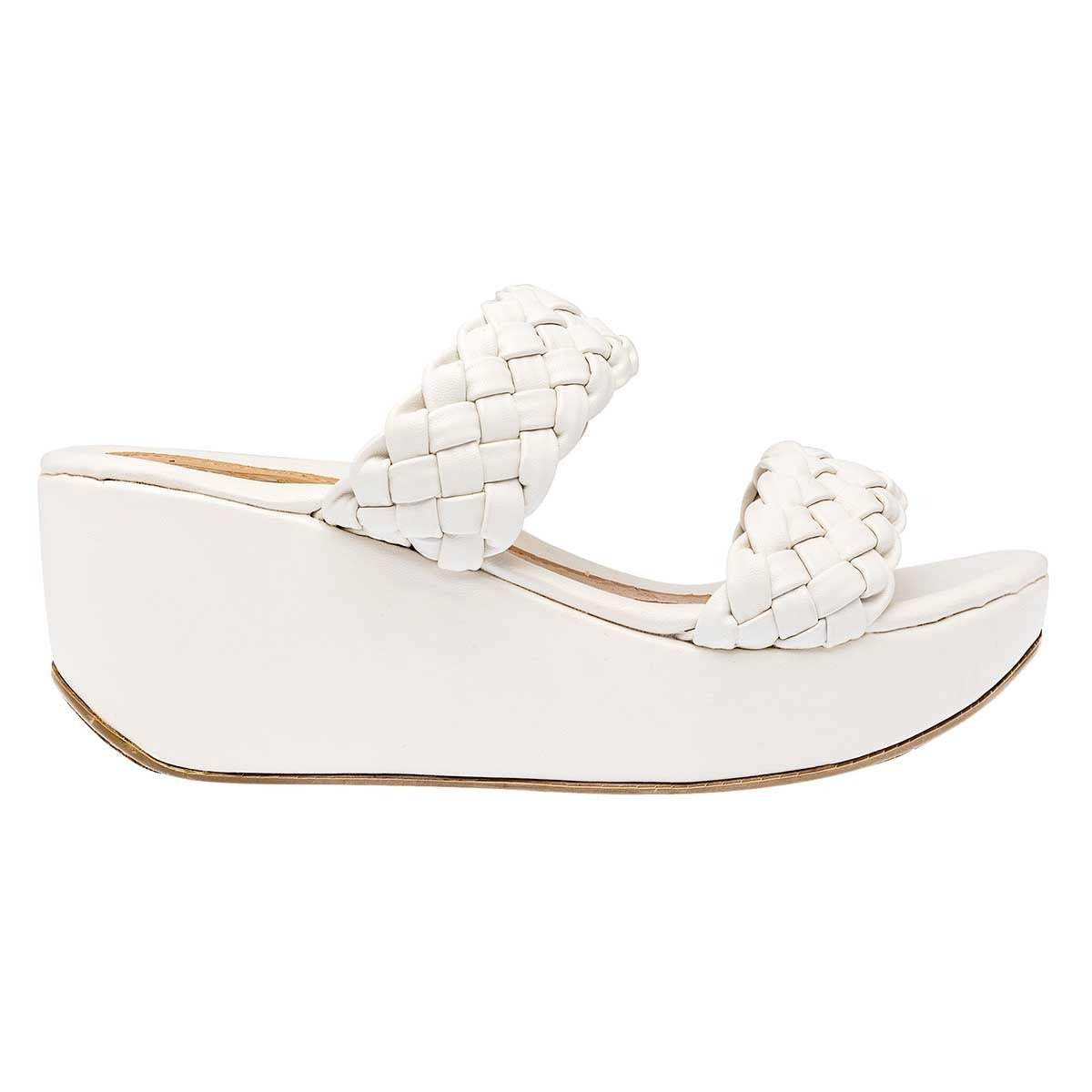 Sandalias con plataforma Exterior Sintético Color Blanco Para Mujer De Sexy Girl