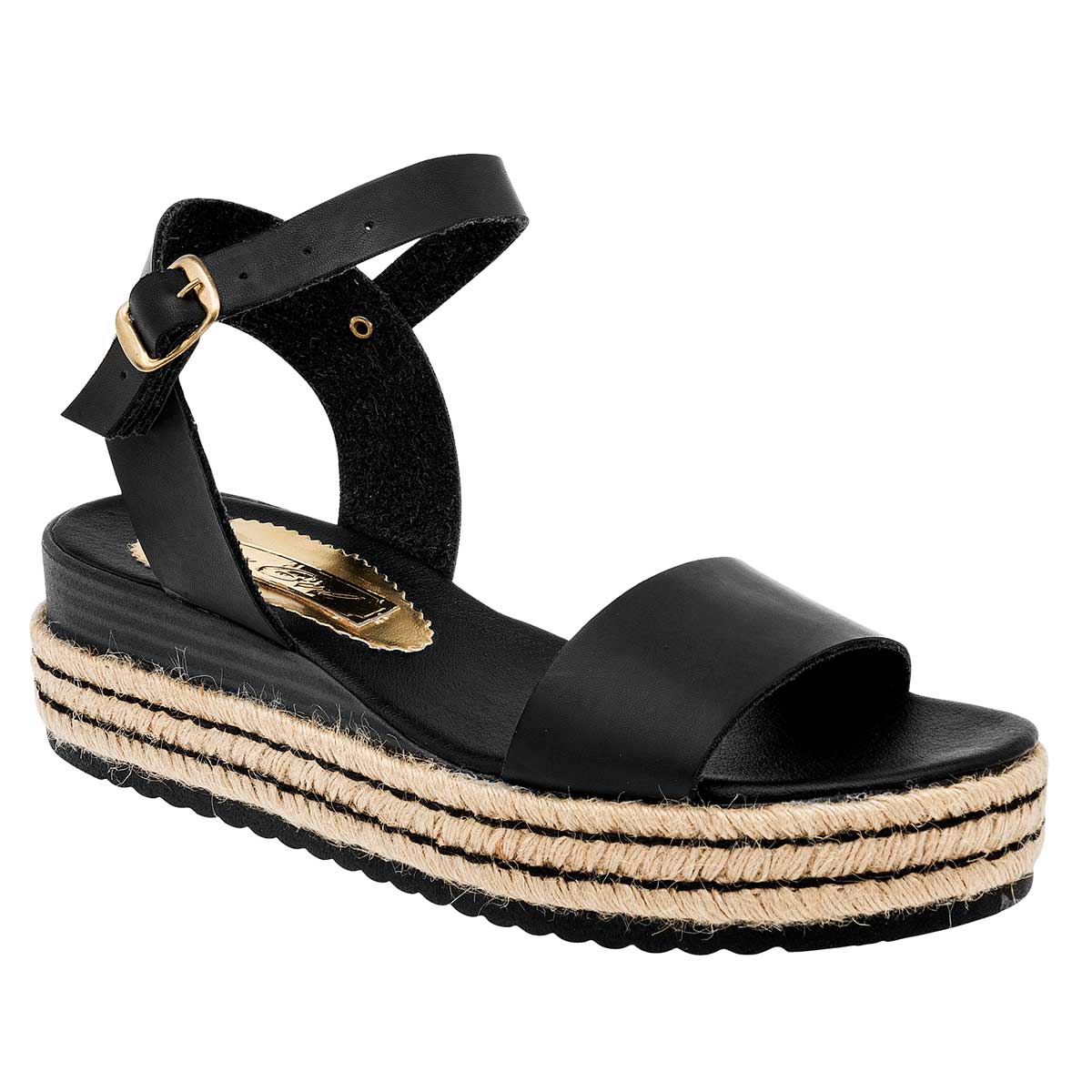 Sandalias con plataforma Exterior Sintético Color Negro Para Mujer De Sexy Girl