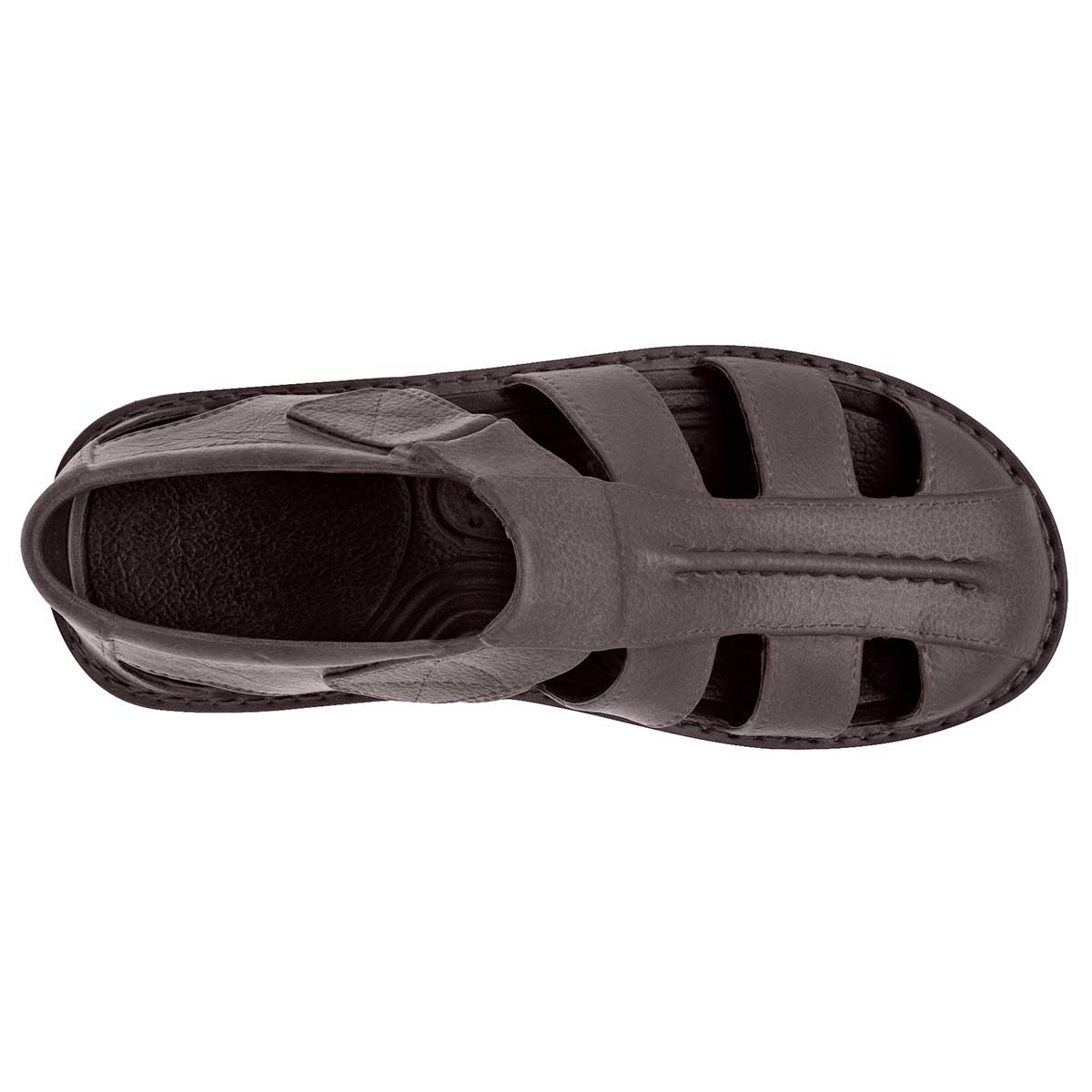 Sandalias Casuales Exterior Piel sintética Color Café Para Hombre De RBCOLLECTION