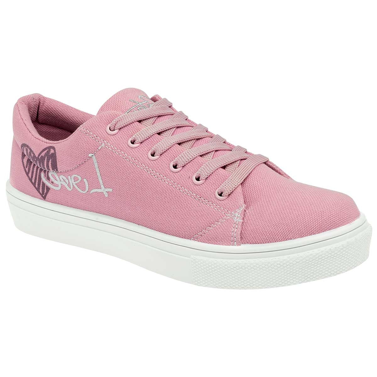 Tenis con cordones Exterior Textil Color Rosa Para Mujer De RBCOLLECTION