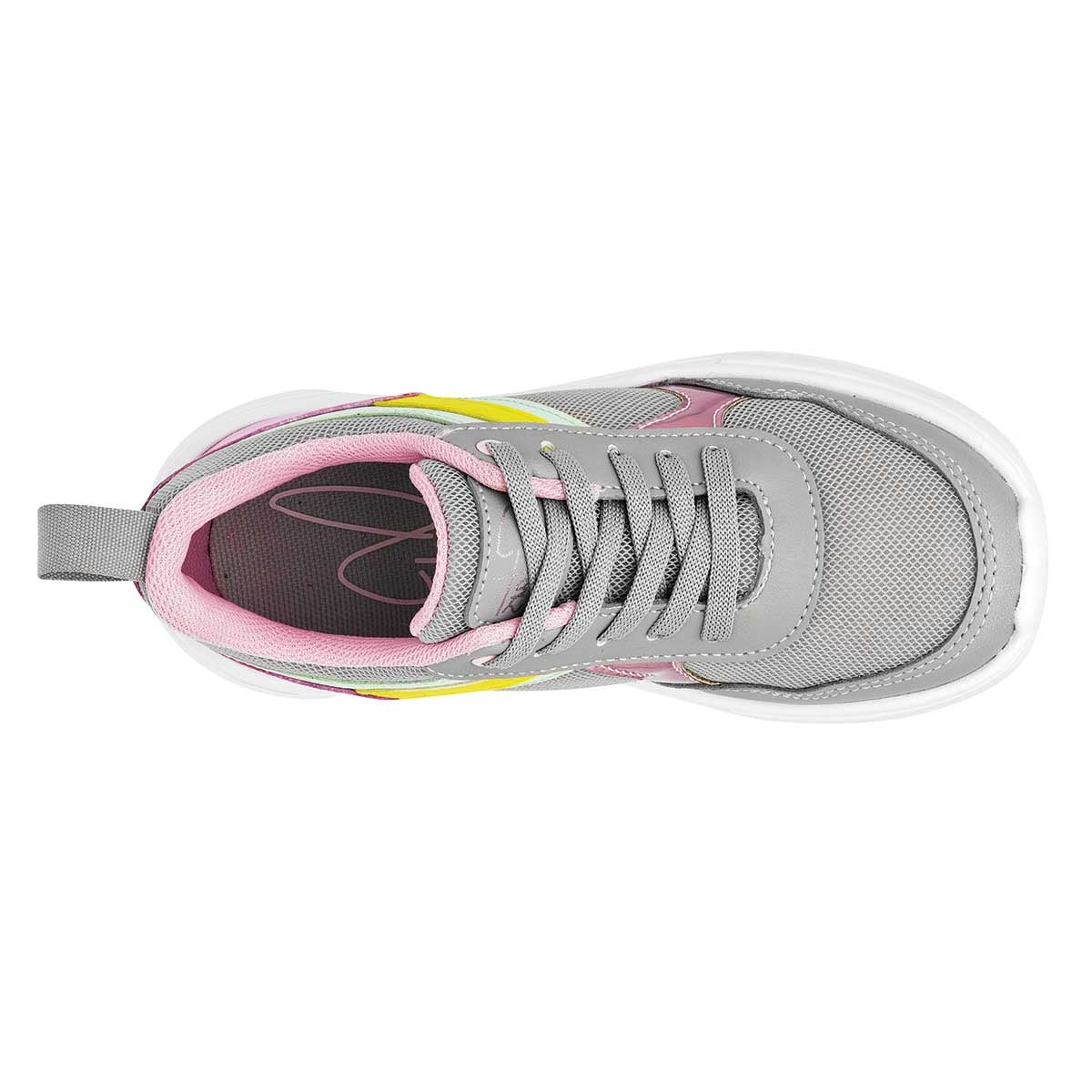 Tenis Exterior Textil Color Gris Para Niña De Stars of the World