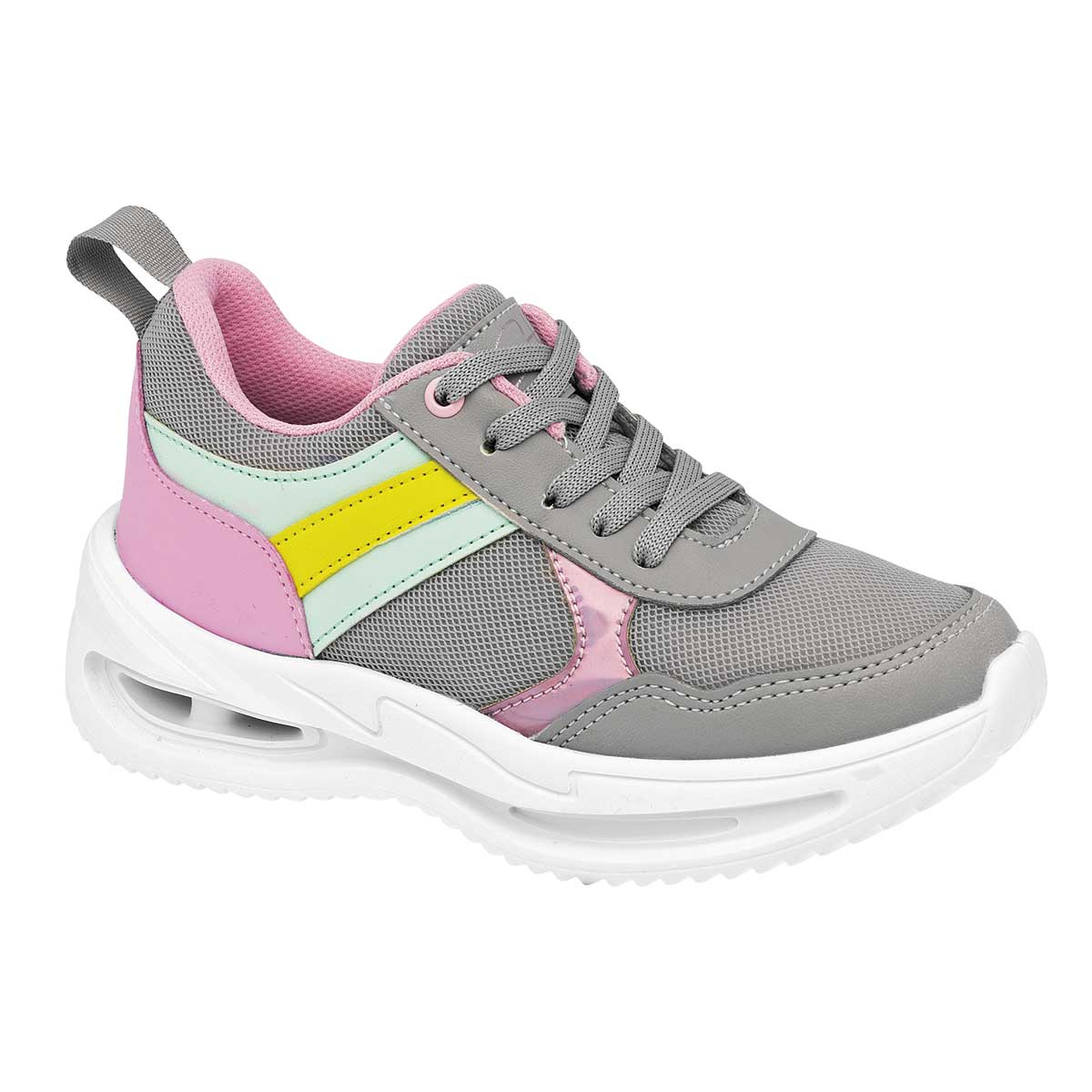 Tenis Exterior Textil Color Gris Para Niña De Stars of the World