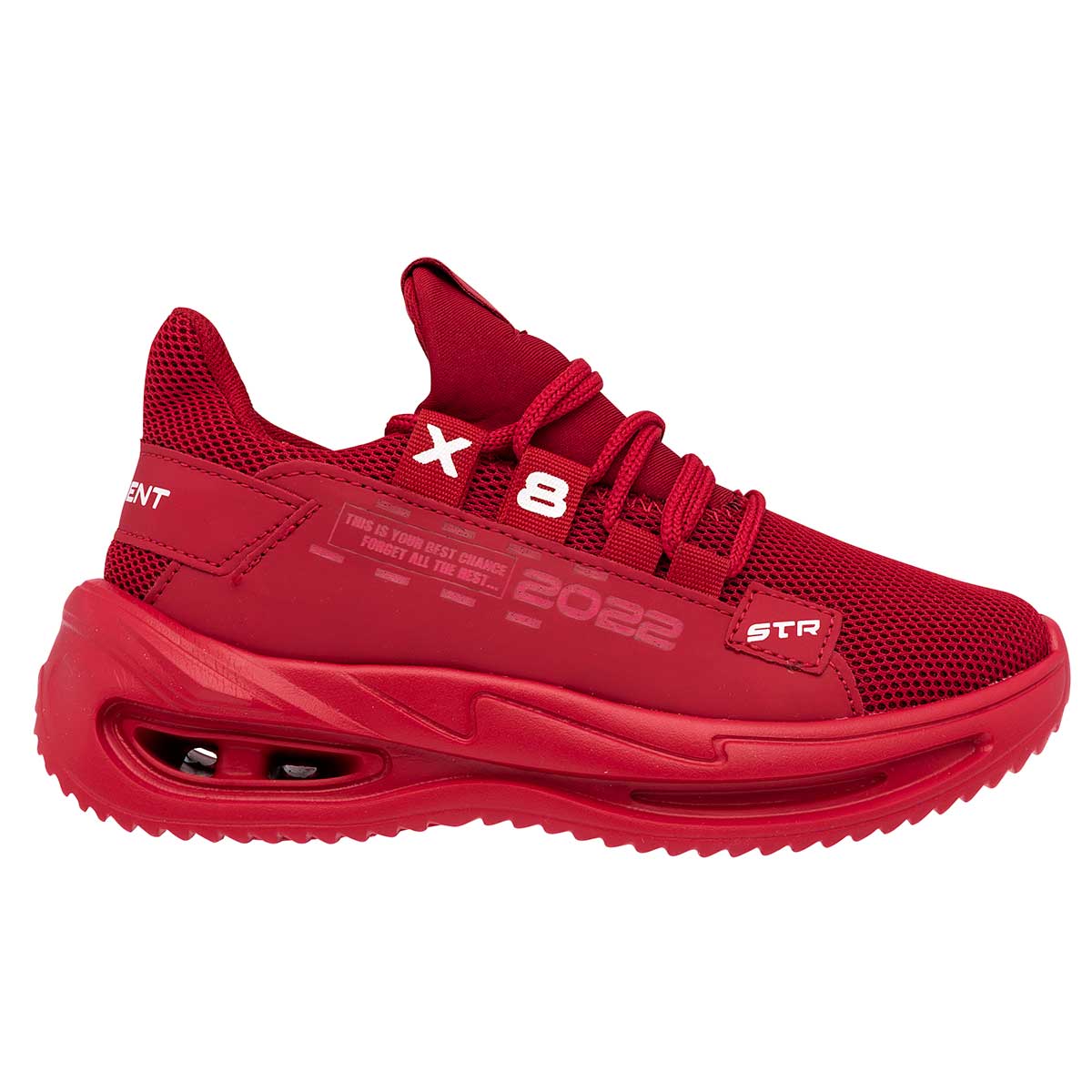 Tenis Exterior Textil Color Rojo Para Niño De Stars of the World