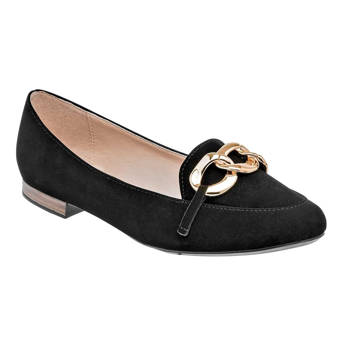 Flats puntales Exterior Piel sintética Color Negro Para Mujer De RBCOLLECTION