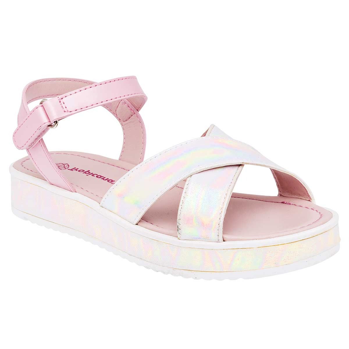 Sandalias de piso Exterior Sintético Color Blanco Para Mujer De Tropicana