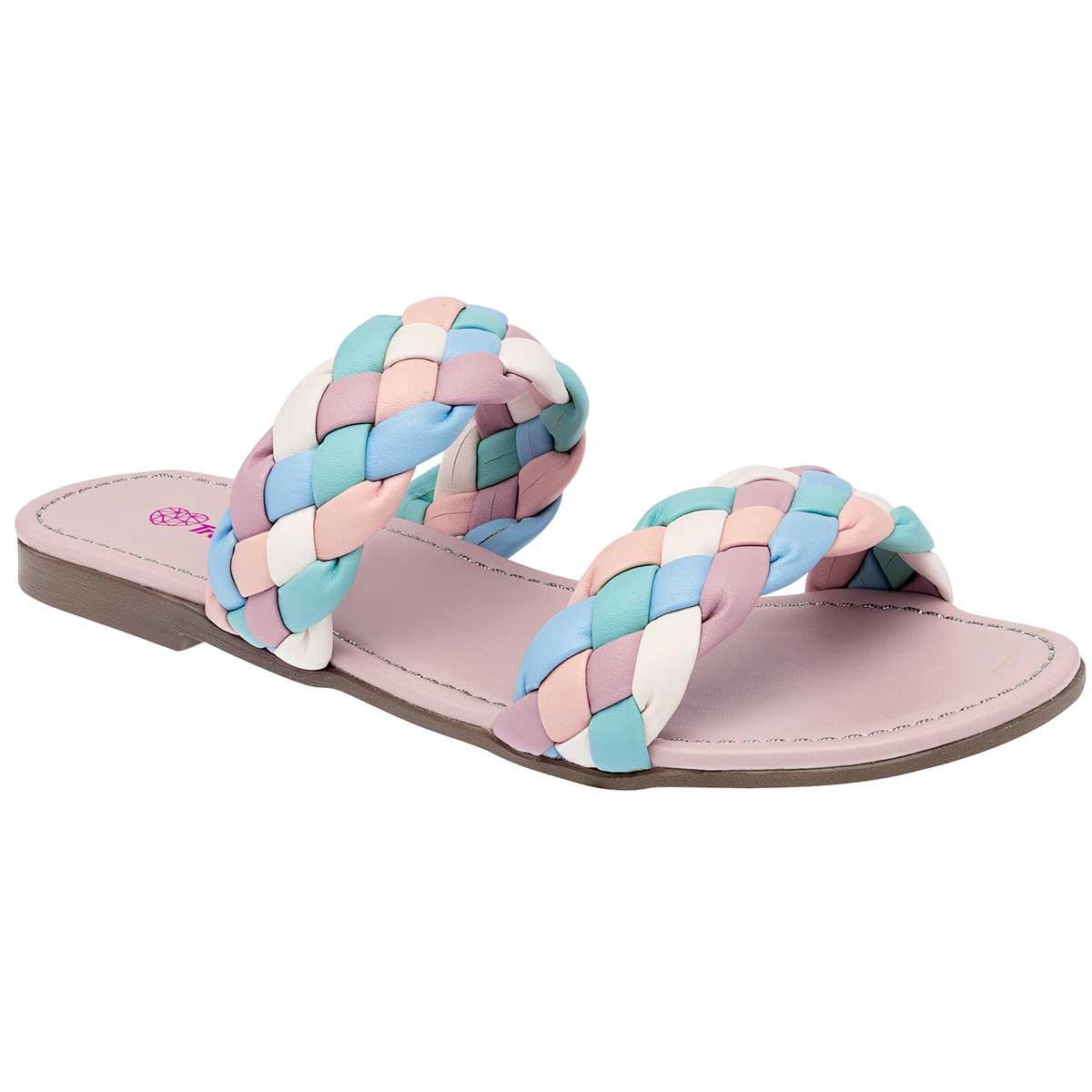 Sandalias de piso Exterior Sintético Color Multicolor Para Mujer De Tropicana