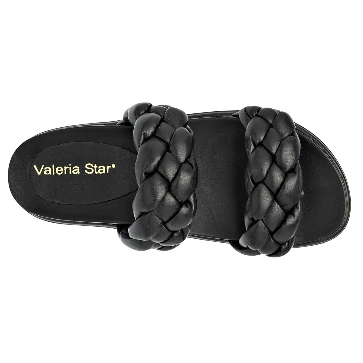 Sandalias de piso Exterior Sintético Color Negro Para Mujer De RBCOLLECTION