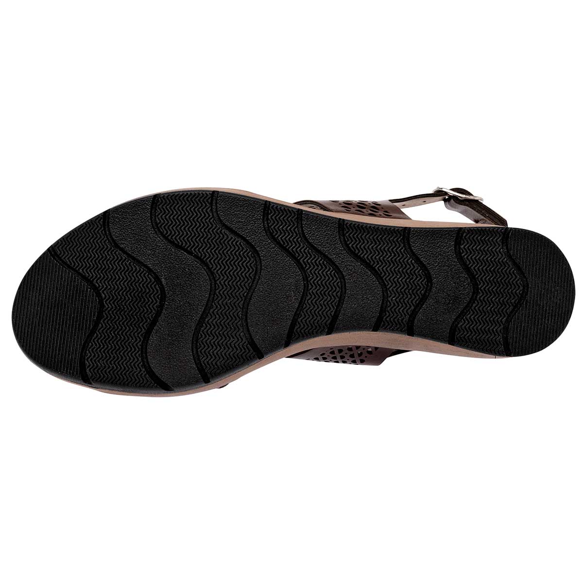 Sandalias con plataforma Exterior Sintético Color Café Para Mujer De RBCOLLECTION