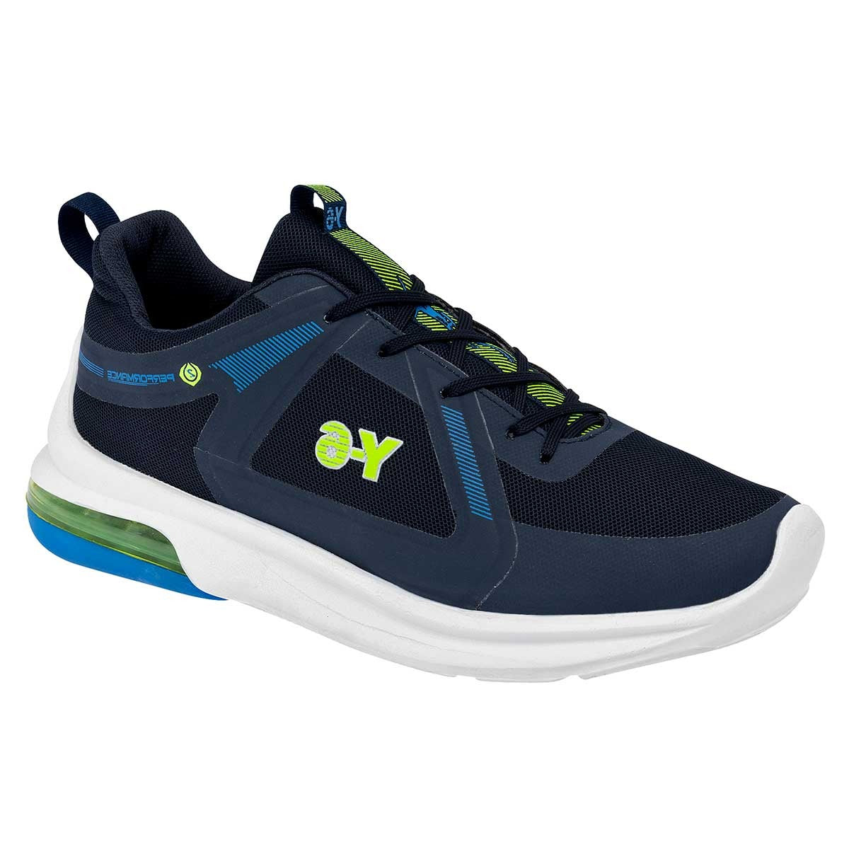 Tenis para entrenamiento Exterior Textil Color Marino Para Hombre De RBCOLLECTION