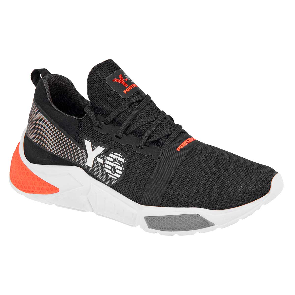 Tenis tipo deportivo Exterior Textil Color Negro Para Hombre De RBCOLLECTION