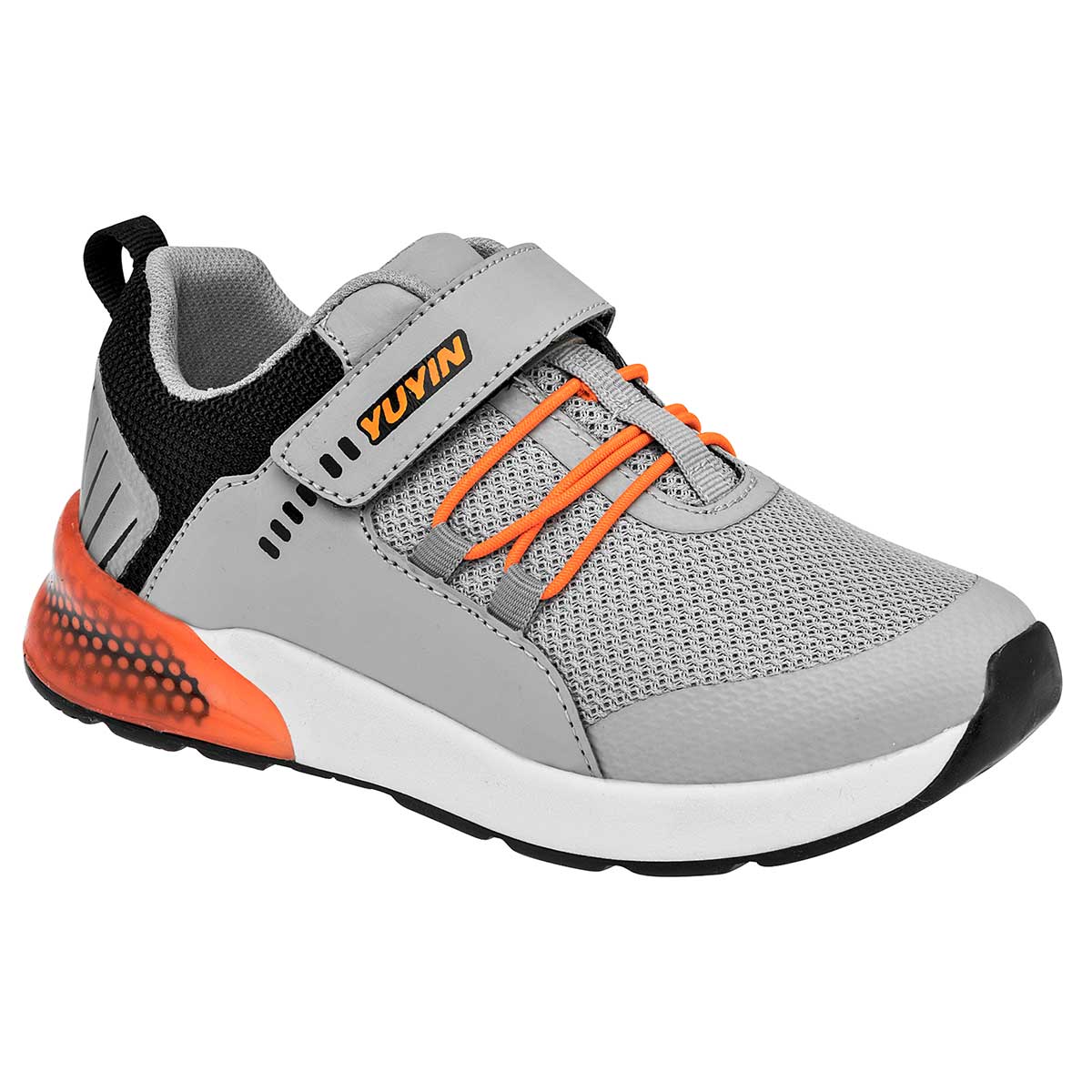 Tenis para correr Exterior Textil Color Gris Con Negro Para Mujer De Yuyin