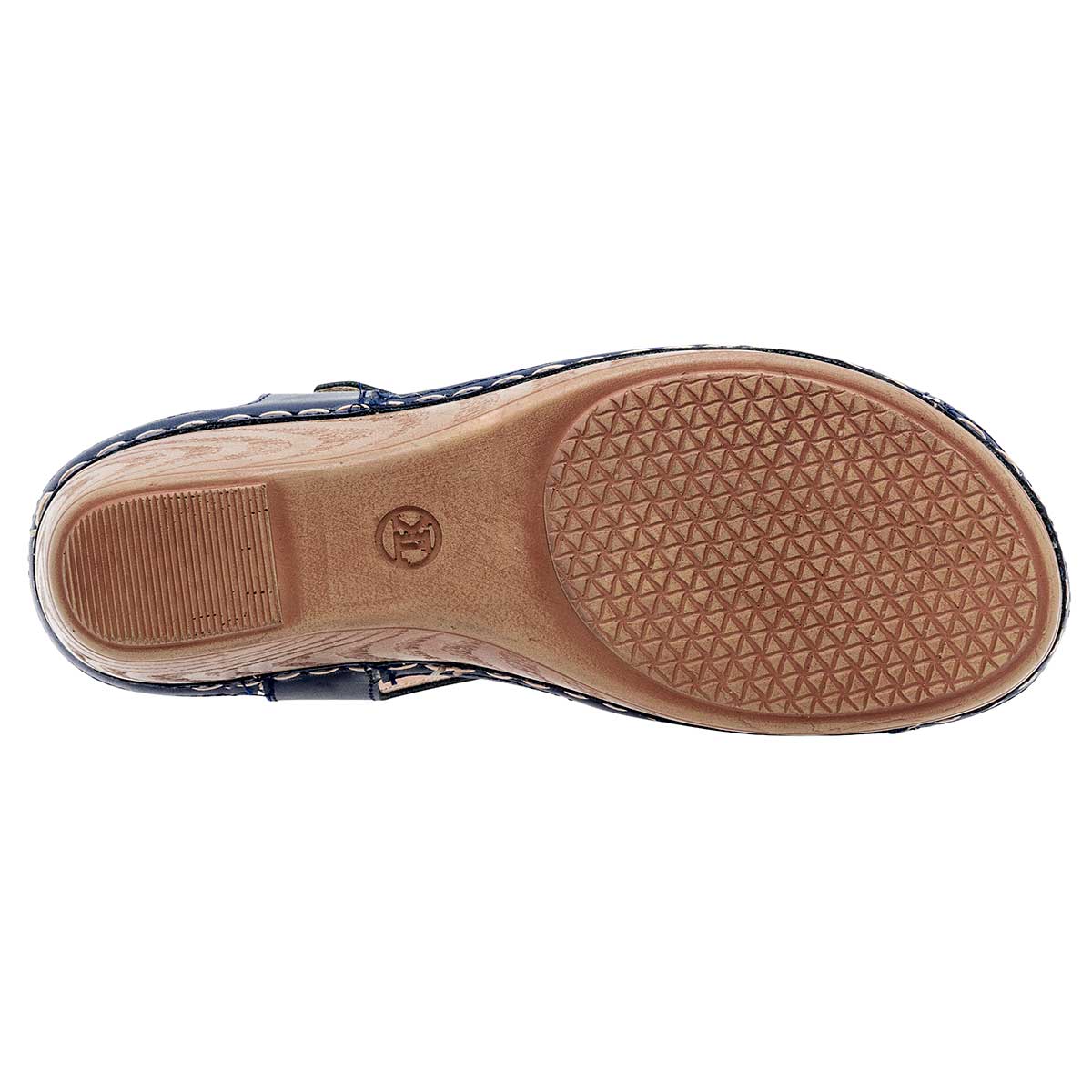 Sandalias con plataforma Exterior Sintético Color Marino Para Mujer De RBCOLLECTION