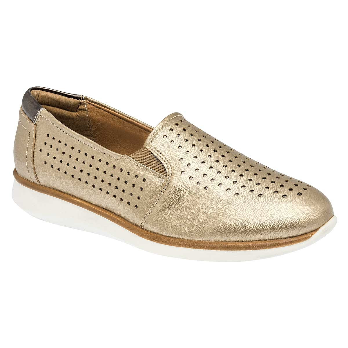 Confort Exterior Sintético Color Oro Para Mujer De Step Gio