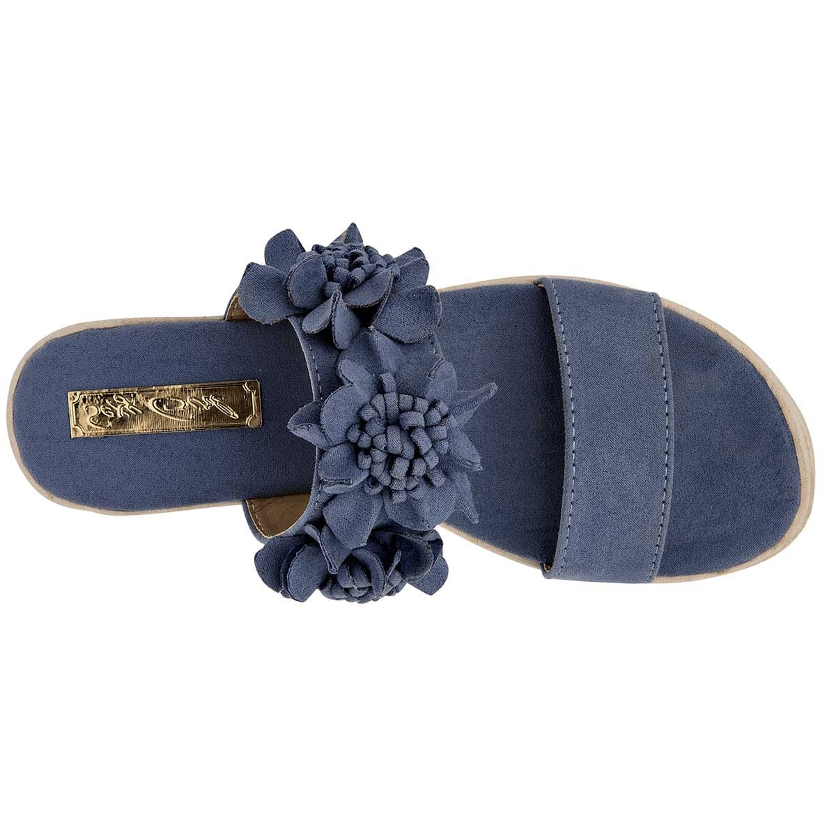 Sandalias con plataforma Exterior Sintético Color Azul Para Mujer De Sexy Girl
