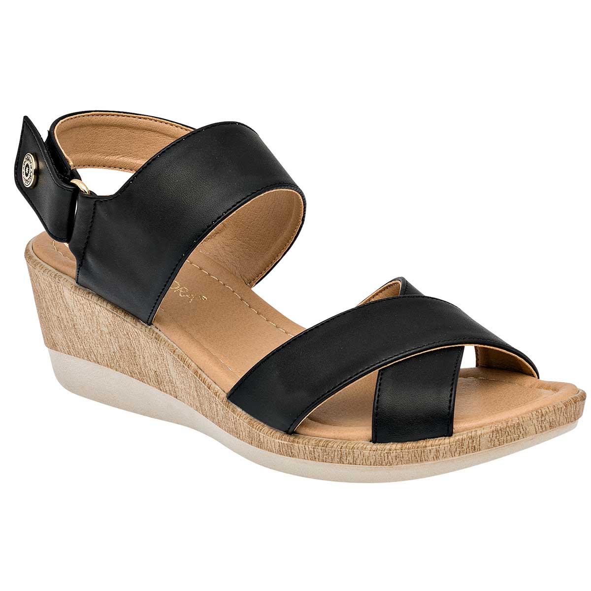 Sandalias con plataforma Exterior Sintético Color Negro Para Mujer De Moramora