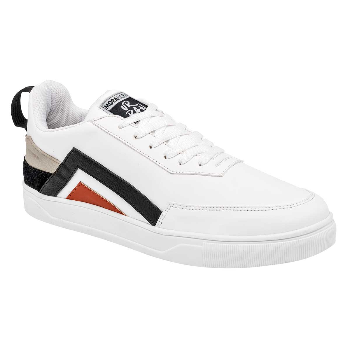 Tenis con cordones Exterior Sintético Color Blanco Para Hombre De Moramora