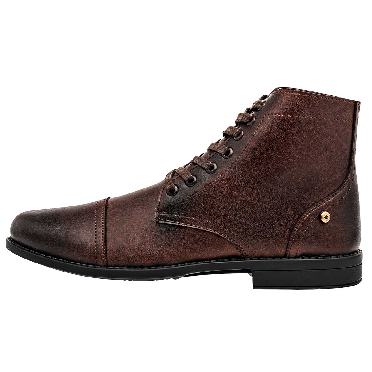 Botas casuales Exterior Sintético Color Café Para Hombre De Moramora