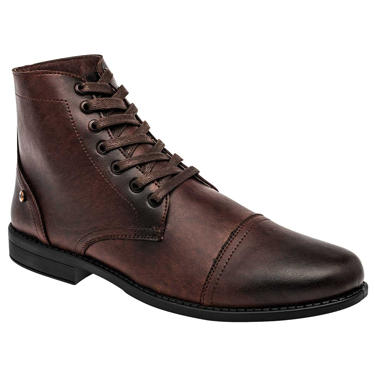 Botas casuales Exterior Sintético Color Café Para Hombre De Moramora