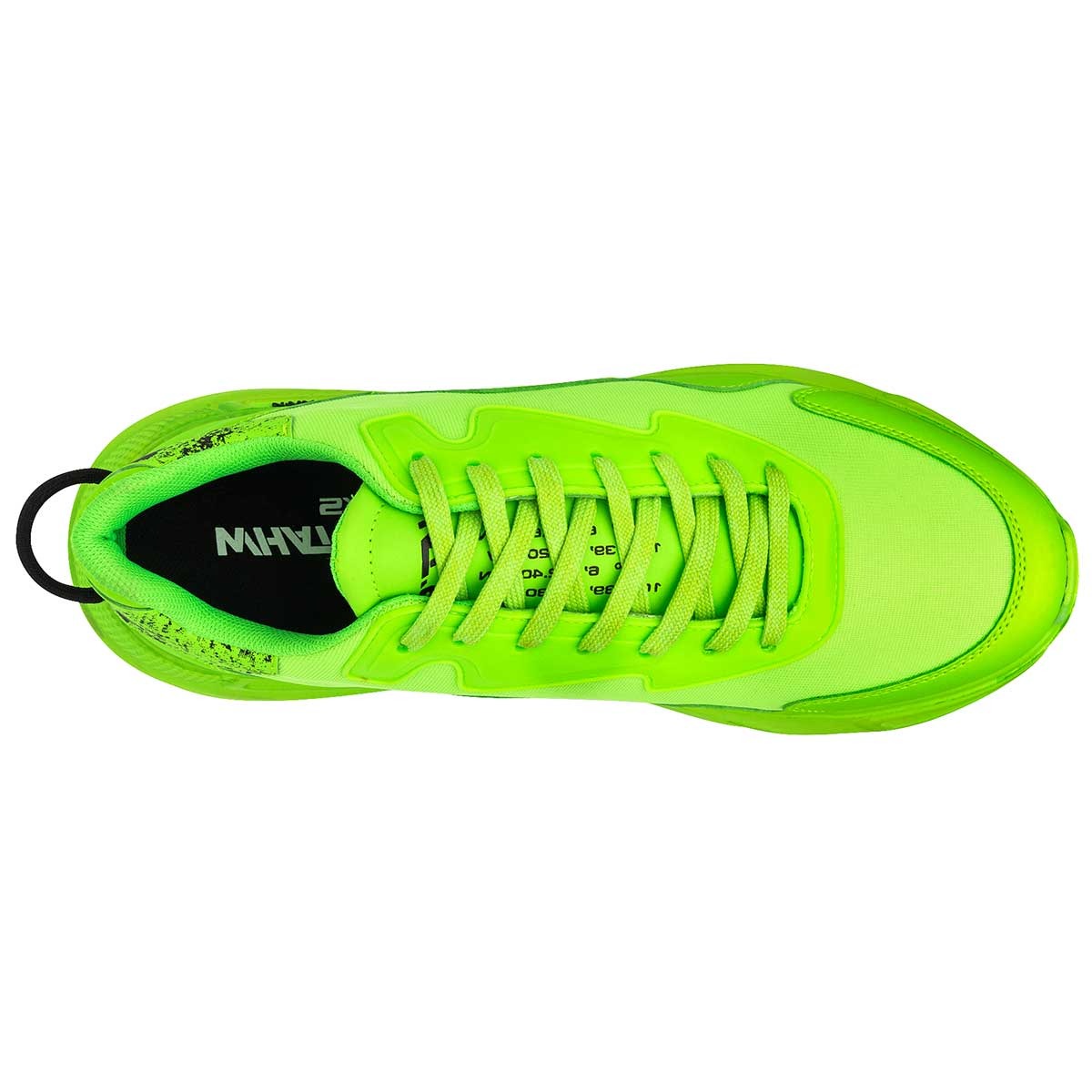 Tenis tipo deportivo Exterior Sintético Color Verde Para Hombre De What's U?