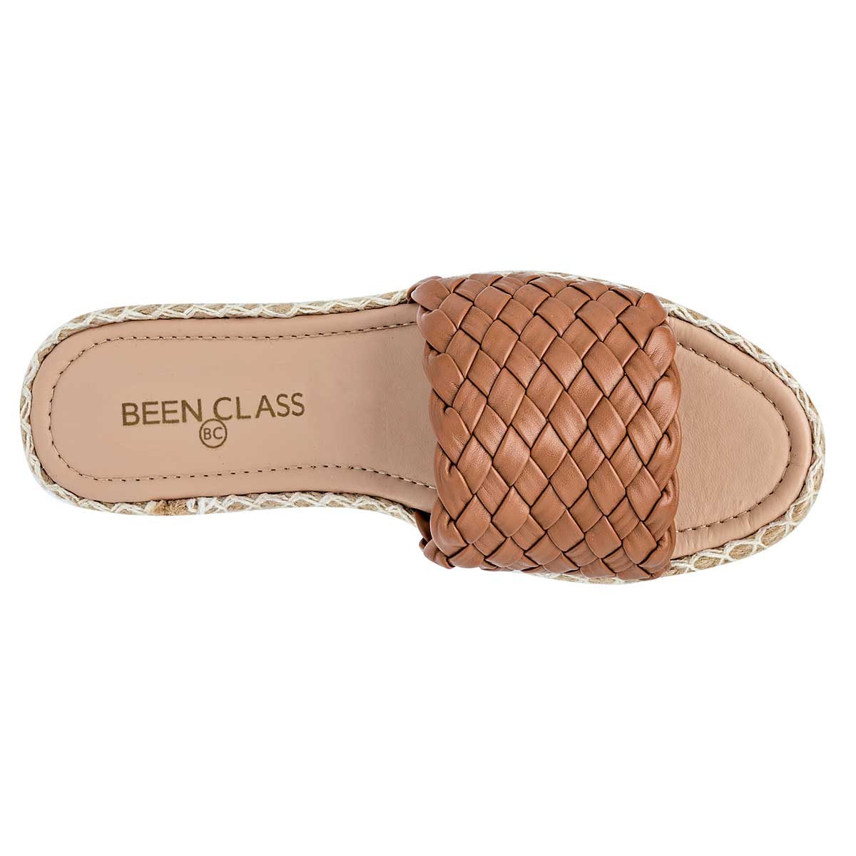 Sandalias de piso Exterior Sintético Color Camel Para Mujer De Been Class