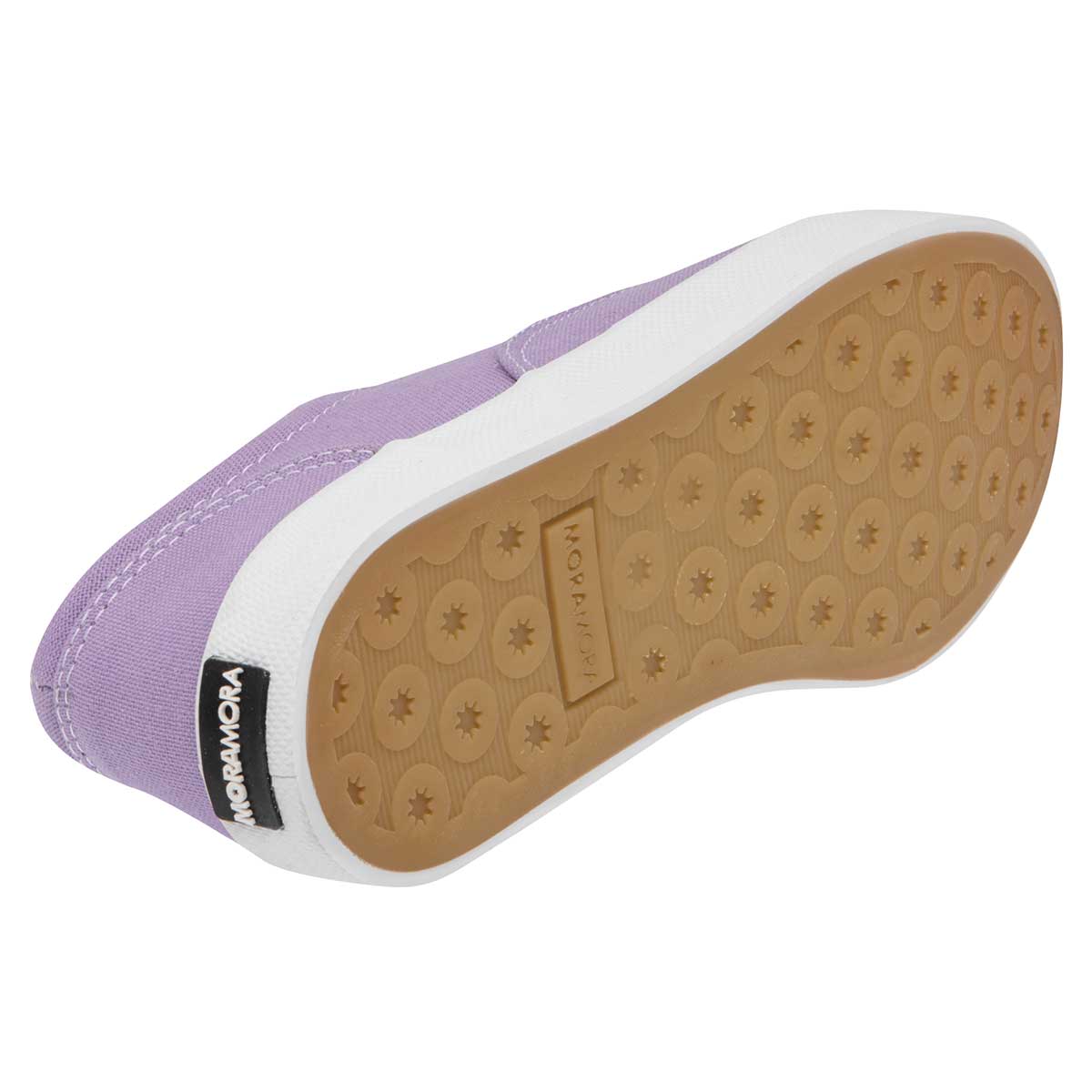 Tenis Con cordones Exterior Textil Color Lila Para Mujer De Moramora