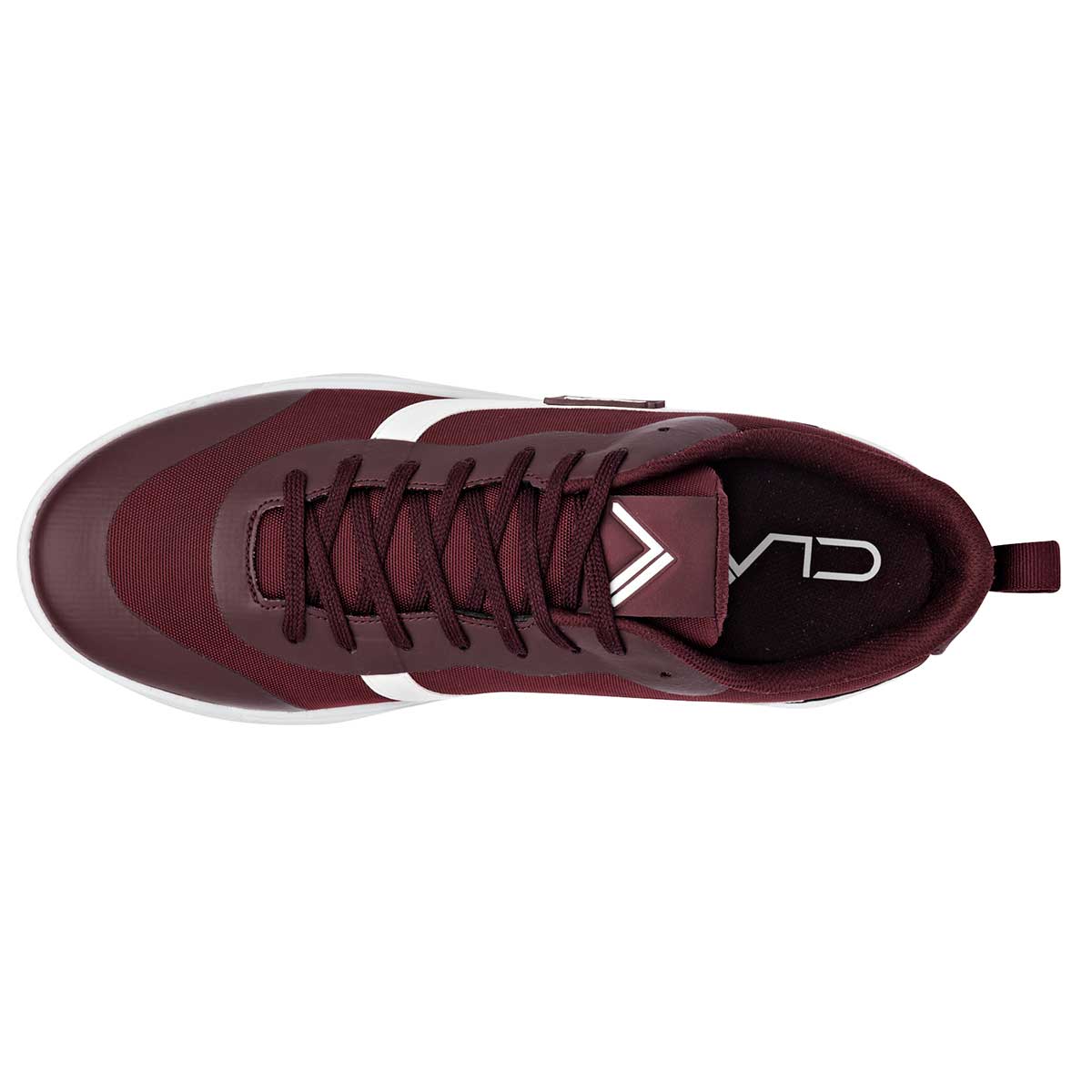Tenis con cordones Exterior Sintético Color Vino Para Hombre De Clasben