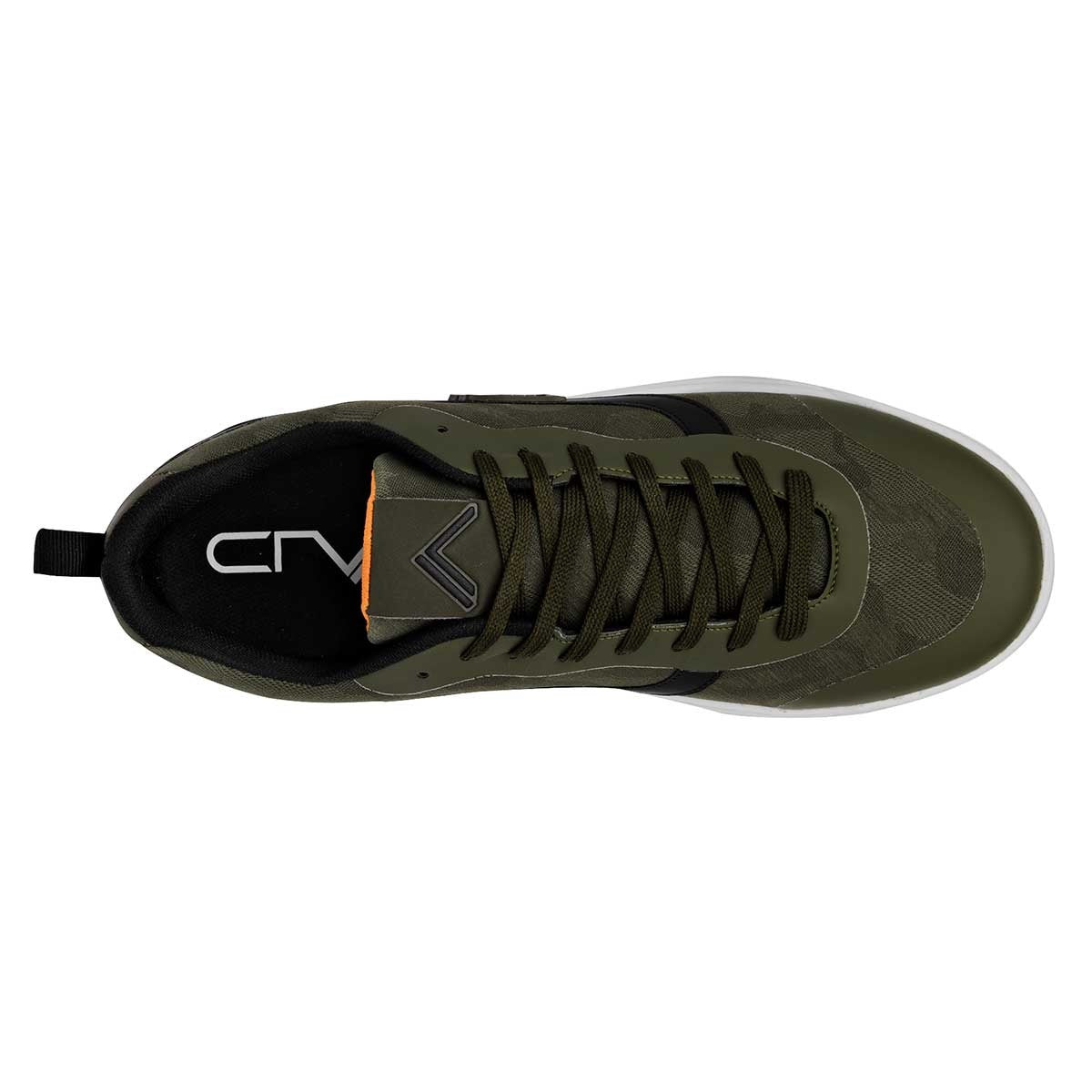 Tenis con cordones Exterior Sintético Color Olivo Para Hombre De Clasben