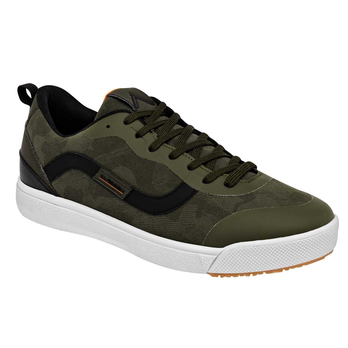 Tenis con cordones Exterior Sintético Color Olivo Para Hombre De Clasben