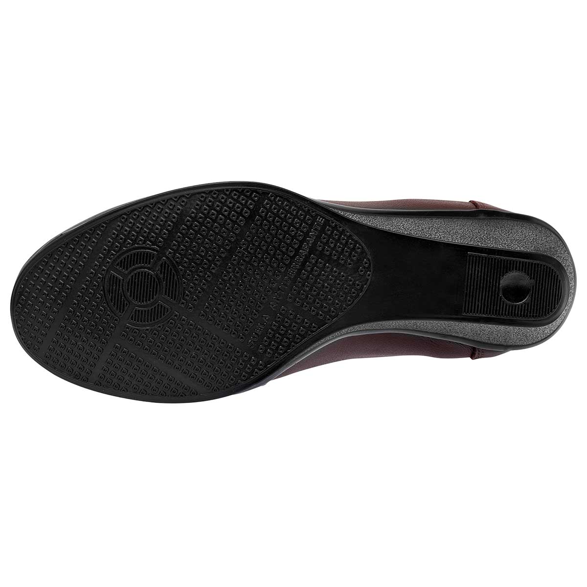 Tacón puente Exterior Piel Color Café Para Mujer De RBCOLLECTION